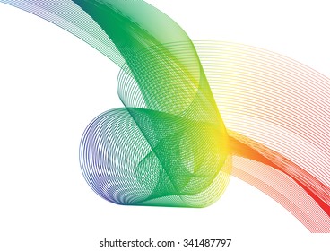 rainbow stripe line style background
