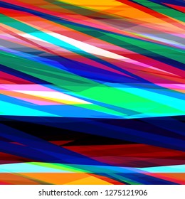 Rainbow striped seamless texture. Abstract vector background for web page, banners backdrop, fabric, home decor, wrapping