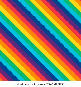 Rainbow stripes pattern. Abstract background. Vector illustration.	