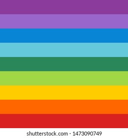 Rainbow Stripes, vector background, colorful stripes, rainbow horizontal stripes