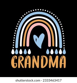 Rainbow SVG Design, T-shirt Design
