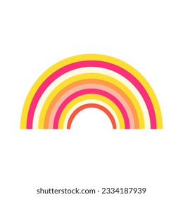 Rainbow SVG Design, Rainbow T-shirt Design