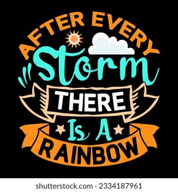 Rainbow SVG Design, Rainbow T-shirt Design