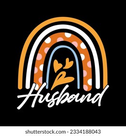 Rainbow SVG Design, Rainbow T-shirt Design