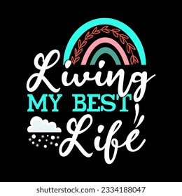 Rainbow SVG Design, Rainbow T-shirt Design