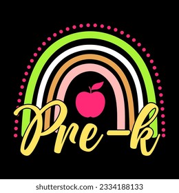 Rainbow SVG Design, Rainbow T-shirt Design