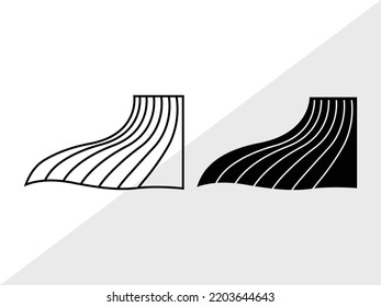 Rainbow SVG Printable Vector Illustration