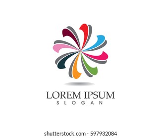 rainbow symbol logo