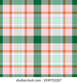Rainbow Tartan Glen Plaid textured seamless pattern suitable for fashion textiles and graphics
