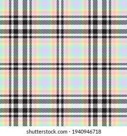 Rainbow Tartan Glen Plaid textured seamless pattern suitable for fashion textiles and graphics