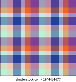 Rainbow Tartan Glen Plaid textured seamless pattern suitable for fashion textiles and graphics