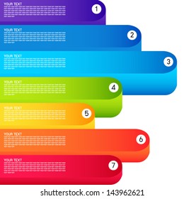 Rainbow text box.