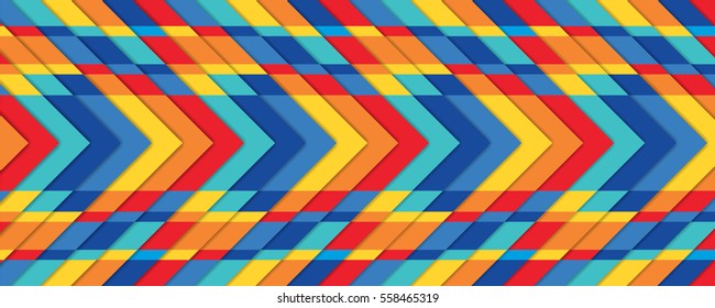 Rainbow texture, bright geometric background, modern vector wallpaper  
