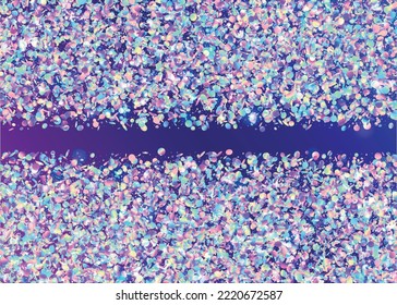 Rainbow Texture. Disco Carnaval Serpentine. Shiny Element. Neon Effect. Birthday Background. Fantasy Foil. Violet Blur Tinsel. Luxury Art. Blue Rainbow Texture