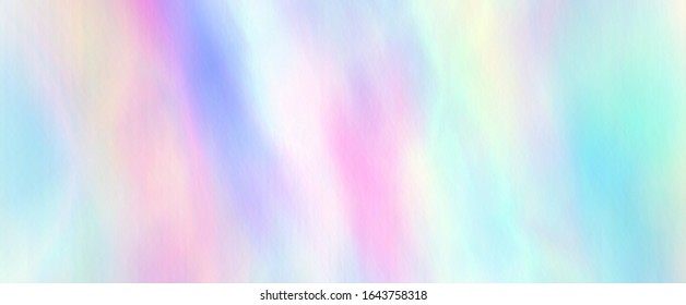 Regenbogenstruktur. Holografisches Design. Trendster Hintergrund. Weiche Farbtöne sind ein klassischer Frühling, Sommer. Eine pastellfarbene Farbpalette kann ein wunderschönes, einzigartiges Design sein.