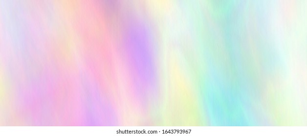 Rainbow texture. Iridescent, holographic design. Trendy background. Soft hues are a classic spring, summer. A pastel color palette can be a gorgeous, unique design.