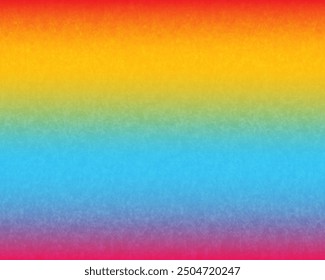 Rainbow textured mesh background. Bright Holiday colors. Easy editable soft colored vector banner template. Luxury quality