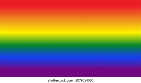 Arcoiris. Tiras texturadas de rojo, naranja, amarillo, verde, azul, morado. Bandera del orgullo gay LGBT. Ilustración del vector