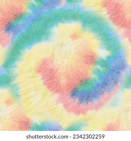 Rainbow Tie Dye Shirt. Fabric Tiedye Pattern. Seamless Vector Print. Stripe Tie Dye. Spiral Seamless Tie dye. Pink Swirl Pattern. Tie Dye 1960 Repeat. Pink Swirl Background. Seamless Vector Background