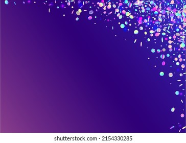 Rainbow Tinsel. Unicorn Foil. Disco Colorful Template. Glitter Art. Holographic Texture. Glitch Glitter. Metal Element. Pink Laser Confetti. Purple Rainbow Tinsel
