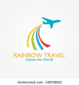 rainbow travel logo