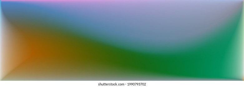 Fondo de moda arcoiris. Ilustración de la superficie suavizada de color oscuro y suave. Fondo de líneas horizontales naturales multicolor. Malla gradiente ondulada y brillante. Malla de gradiente ondulada con vibrante agua en blanco.