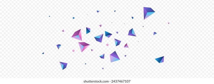 Rainbow Triangle Vector Panoramic Transparent Background. Magical Trendy Elements Magazine. Unicorn Technology Glass Presentation. Cosmic Shards Dynamic Catalog.