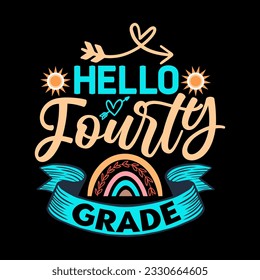 Rainbow T-shirt Design, SVG Design