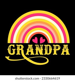 Rainbow T-shirt Design, SVG Design
