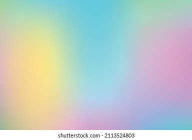 Rainbow unicorn background, abstract color background
