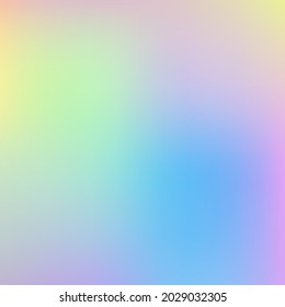 holographic Vector unicorn Rainbow