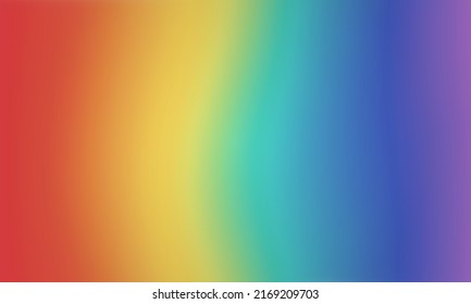 Diseño de gradiente de ilustración abstracta del patrón de fondo borroso del vector arcoiris.