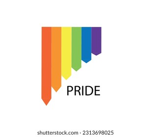 rainbow vector design illustration download