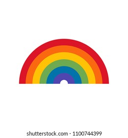 Rainbow Vector Icon