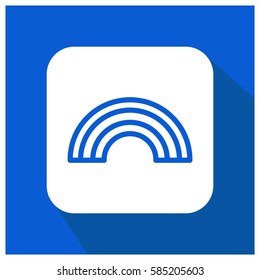 Rainbow vector icon