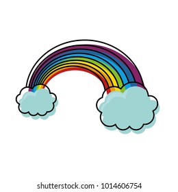 rainbow vector illustration