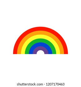 Rainbow vector illustration