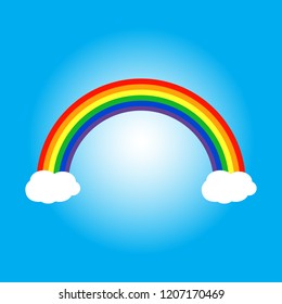 Rainbow vector illustration