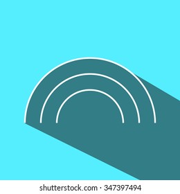 rainbow vector illustration eps 10