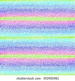 Rainbow vector seamless bright children drawing stroke, fine shading, pencil, stitch, embroidery