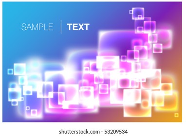 Rainbow vector template.