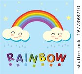 Rainbow vector using for video and web content or graphic design