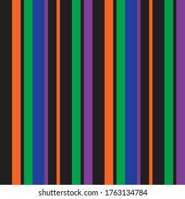 Rainbow vertical striped seamless pattern background suitable for fashion textiles, graphics