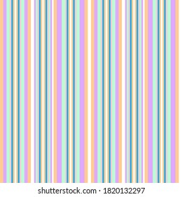 Rainbow Vertical Striped Seamless Pattern Background Stock Vector ...