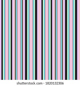 Rainbow vertical striped seamless pattern background suitable for fashion textiles, graphics