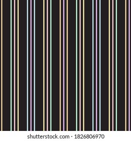 Rainbow vertical striped seamless pattern background suitable for fashion textiles, graphics