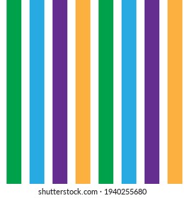 Rainbow vertical striped seamless pattern background suitable for fashion textiles, graphics