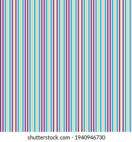 Rainbow vertical striped seamless pattern background suitable for fashion textiles, graphics