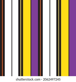 Rainbow vertical striped seamless pattern background suitable for fashion textiles, graphics
