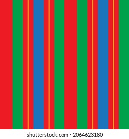 Rainbow vertical striped seamless pattern background suitable for fashion textiles, graphics